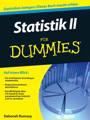 cover image of Statistik II fur Dummies